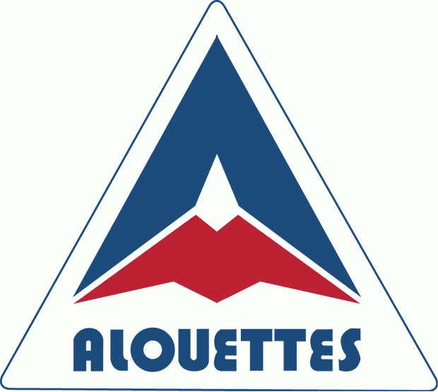 montreal alouettes 1986 primary logo t shirt iron on transfers